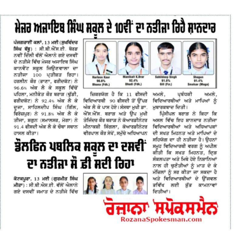 best cbse school in faridkot