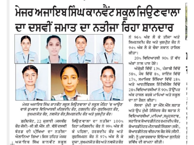 best cbse school in faridkot